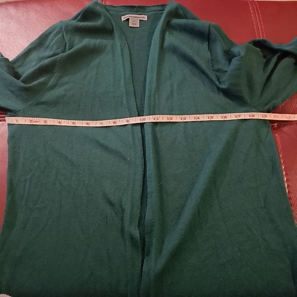C1300a Amazon Basics Ladies Open Green Cardigan - Picture 3 of 7